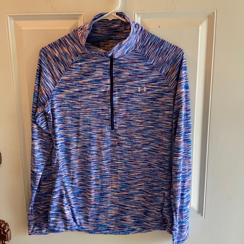 3/4 zip Under Armour Size M Long Sleeve